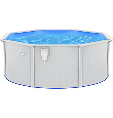 Басейн каркасний vidaXL 360 x 120 см, білий