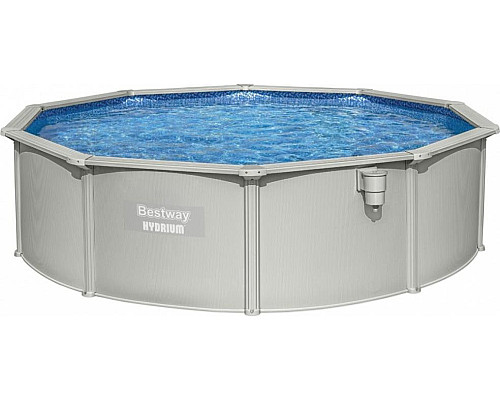 Басейн панельний Bestway HYDRIUM 460 x 120 см, світло-сірий