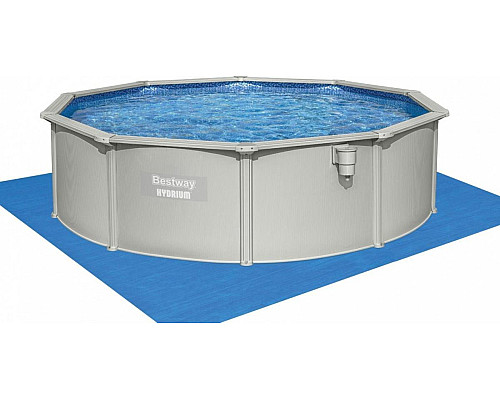 Басейн панельний Bestway HYDRIUM 460 x 120 см, світло-сірий