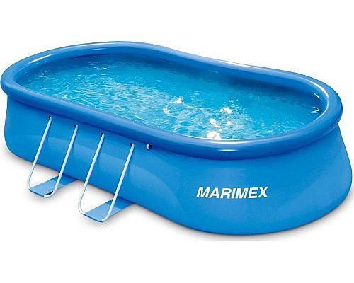 Басейн надувний овальний Marimex Tampa, без фільтрації, блакитний