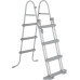 Басейн каркасний овальний Bestway Power Steel 488x305x107 см, сірий