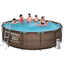 Басейн каркасний 10в1 Bestway 56709, 366 x 100 см 