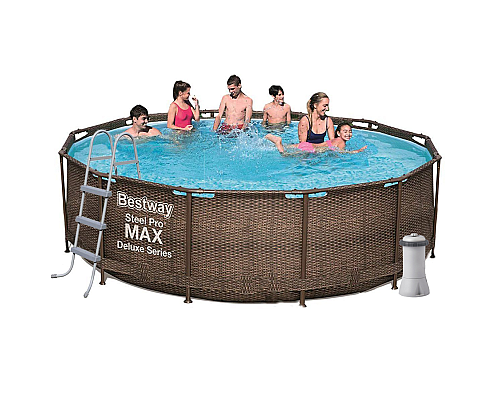 Басейн каркасний 10в1 Bestway 56709, 366 x 100 см