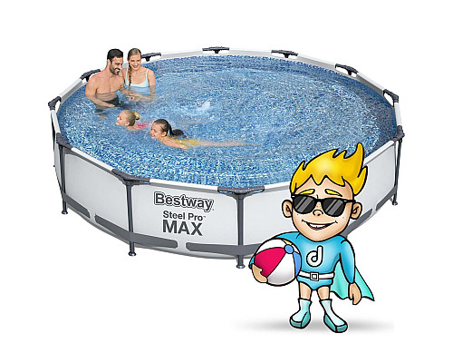 Басейн каркасний 16в1 Bestway 56416, 366 x 76 см