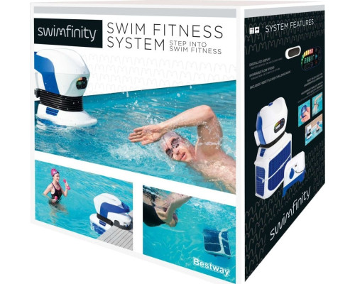 Фітнес-система для плавання Bestway Counterflow Swimfinity