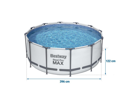 Басейн каркасний 18в1 Bestway 5618W, 396 x 122 см Басейн каркасний 18в1 Bestway 5618W, 396 x 122 см