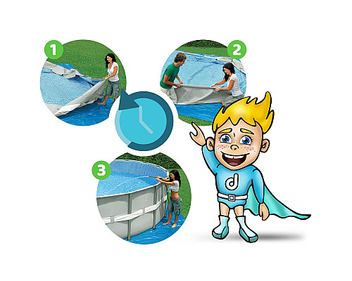 Басейн каркасний 17в1 Bestway 56418, 366x100 см