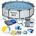 Басейн каркасний 17в1 Bestway 56418, 366x100 см