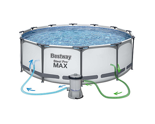 Басейн каркасний 17в1 Bestway 56418, 366x100 см