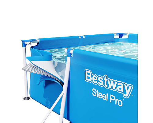 Басейн каркасний прямокутний 15в1 Bestway 56405, 400 x 211 x 81 см
