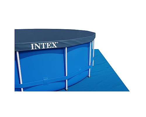 Басейн каркасний 21в1 INTEX 28242, 457 x 122 см + машина для створення бульбашок