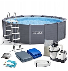 Basen ogrodowy panelowy 478 x 124 cm 12w1 INTEX 26384