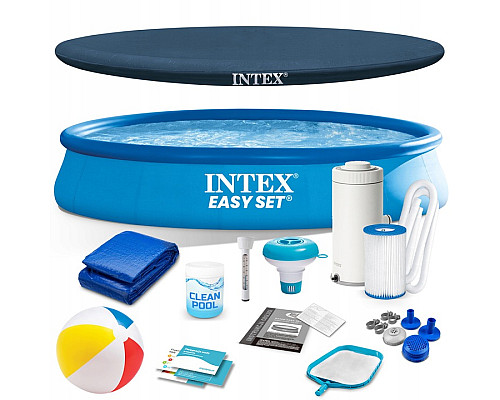 Басейн надувний15в1 Intex 28158 457 × 84 см