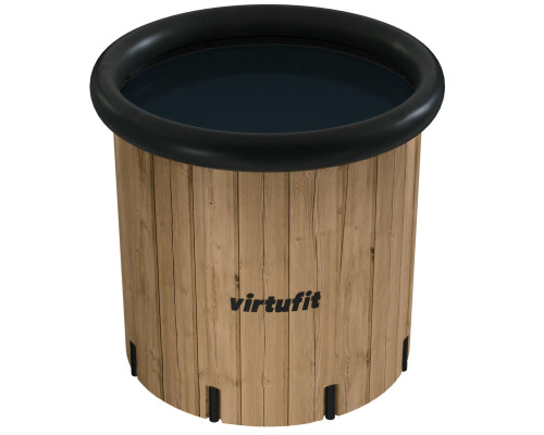 Ванна крижана VIRTUFIT XXL 80 х 80 х 75 см 375 л, коричнева