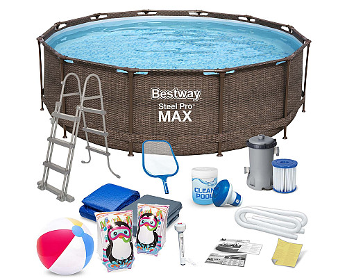 Басейн каркасний 18в1 Bestway 56709, 366 x 100 см