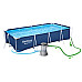 Басейн каркасний прямокутний 15в1 Bestway 56405N 400 x 211 x 81 см