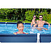 Басейн каркасний прямокутний 15в1 Bestway 56405N 400 x 211 x 81 см