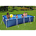 Басейн каркасний прямокутний 15в1 Bestway 56405N 400 x 211 x 81 см