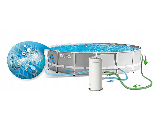 Басейн надувний 18в1 Intex 26168 457 х 122 см