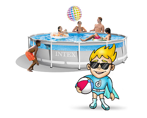 Басейн каркасний 12в1 Intex 26722 427 х 107 см