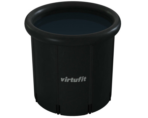 Ванна крижана VIRTUFIT XXL 80 x 80 x 75 см 375 л, чорна