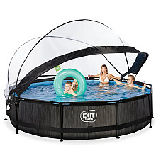 Басейн каркасний 360 х 76 см з куполом EXIT 