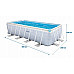 Басейн каркасний 18в1 Intex 26780 400 х 200 х 100 см