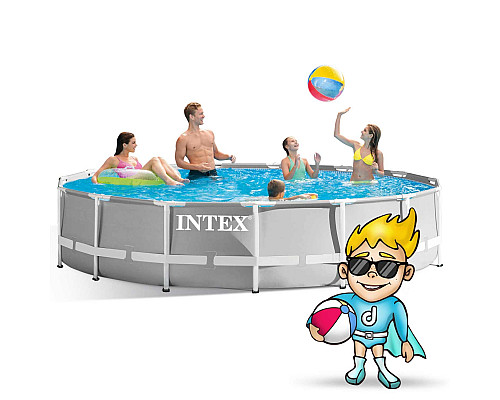 Басейн каркасний 21в1 Intex 26724 457 х 107 см