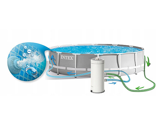 Басейн каркасний 21в1 Intex 26724 457 х 107 см