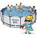Басейн каркасний 12в1 Bestway 5612X, 427 x 122 см