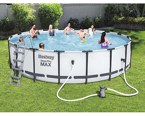 Басейн каркасний 19в1 Bestway 5612X, 427 x 122 см