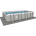 Басейн каркасний прямокутний 18в1 Avenli Garden 549x305x122 см KIT - сірий