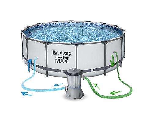 Басейн каркасний 11в1 Bestway 56438, 457 x 122 см