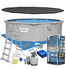 Басейн каркасний 13в1 Bestway Hydrium 56384 457 х 122 см