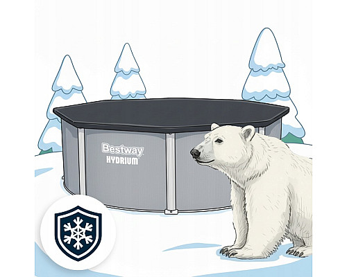 Басейн каркасний 13в1 Bestway Hydrium 56384 457 х 122 см