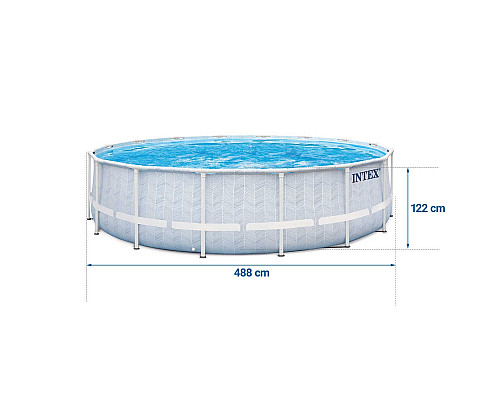 Басейн каркасний 21в1 Intex 26746 488 х 122 см 