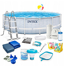 Басейн каркасний 21в1 Intex 26746 488 х 122 см 