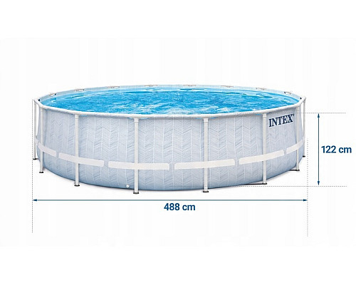Басейн каркасний 21в1 Intex 26746 488 х 122 см 