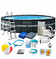 Басейн каркасний 18в1 Intex 26330 549 х 132 см