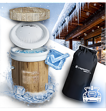 Ванна крижана inSPORTline FrostZen Pro II WDL, 85 х 75 см 375 л
