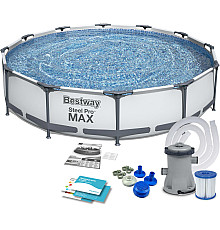 Басейн каркасний 9в1  Bestway 56416 366 x 76 см