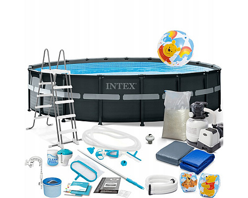 Басейн каркасний 21в1 Intex 26330 549 х 132 см