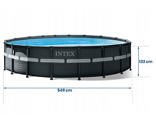 Басейн каркасний 21в1 Intex 26330 549 х 132 см