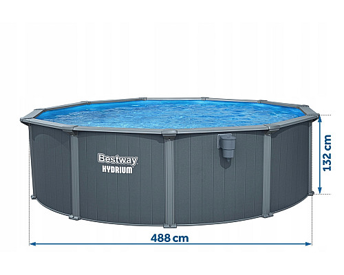 Басейн каркасний 13в1 Bestway Hydrium 561CU 488 х 132 см