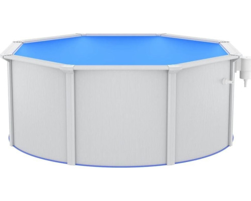 Басейн каркасний vidaXL 300 x 120 см, білий Басейн каркасний vidaXL 300 x 120 см, білий