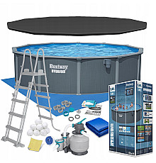 Басейн каркасний 13в1 Bestway Hydrium 561CS 549 х 132 см