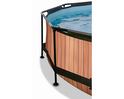 Басейн каркасний EXIT з тентом 244 х 76 см 