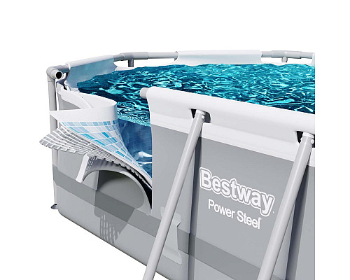 Басейн каркасний овальний 12в1 Bestway 56448, 488 x 305 x 107 см