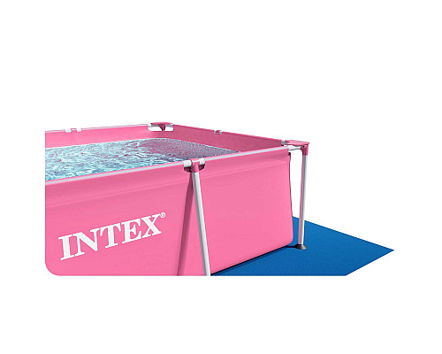 Басейн каркасний прямокутний 15в1 INTEX 28266, 220 x 150 x 60 см