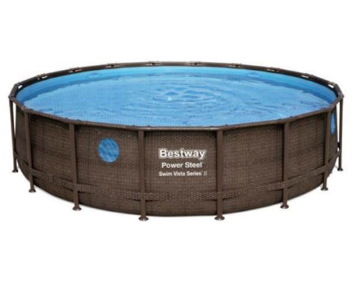 Каркасний басейн Bestway Power Steel Swim VISTA 549 x 122 см